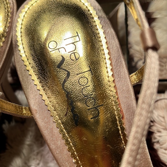 NWOT Nina Satin Sandals - Picture 2 of 7